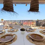 The Rooftop - Jacuzzi - Sea - 180 Terrace - Parking Apartment Antibes