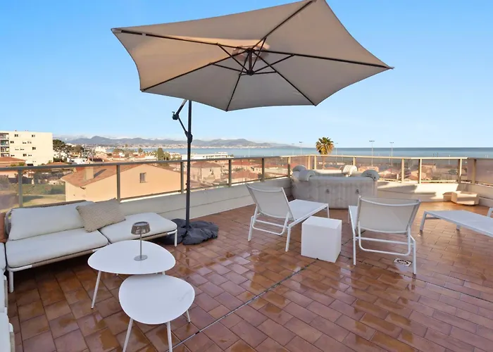 公寓 The Rooftop - Jacuzzi - Sea - 180 Terrace - Parking *